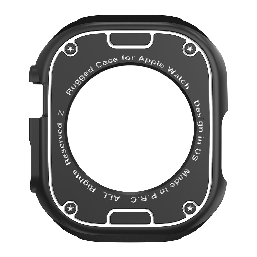 Rugged Rubber Case Cover for Apple Watch 9 8 7 6 5 4 SE 40/44/41/45/49mm Ultra 2
