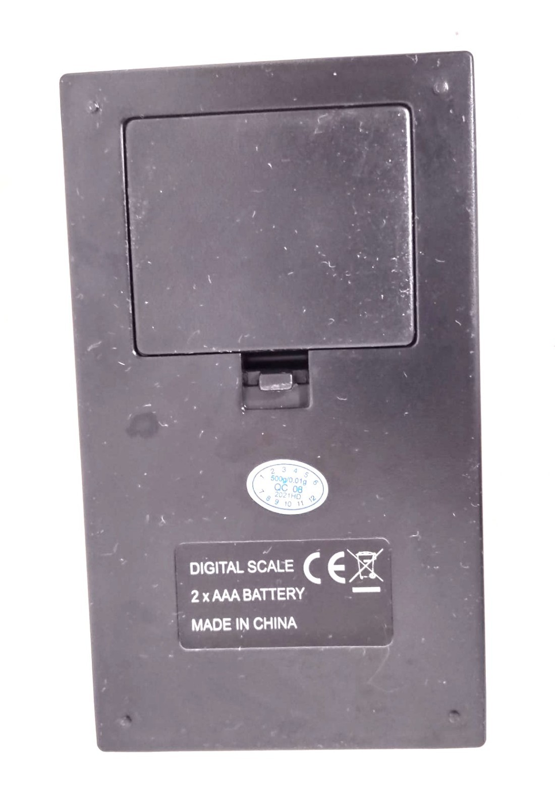 Digital Pocket Scale, Capacity 500g, 0.01g, g oz gn ct tl ozt dwt