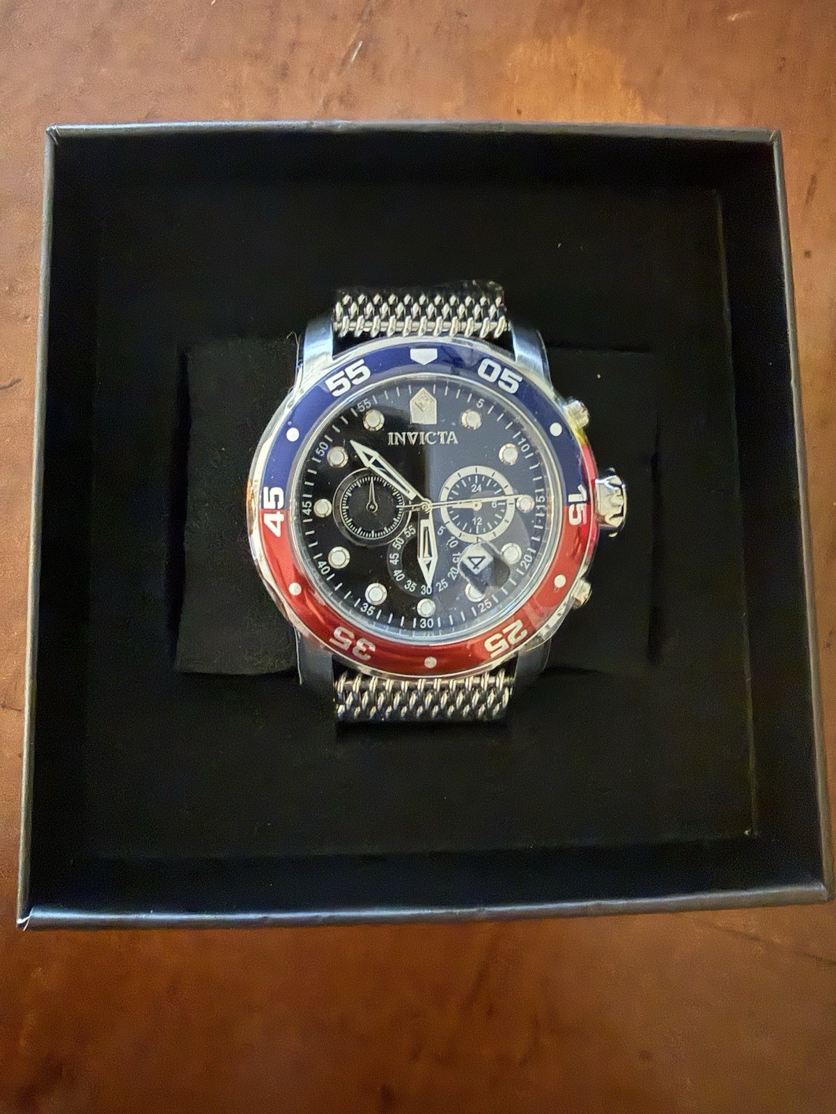 Invicta Men’s Pro Diver Black Dial Watch – 47630