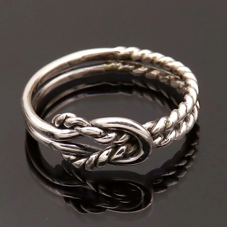 Solid 925 Sterling Silver Band Ring & Statement Ring Handmade Ring All Size-U-86