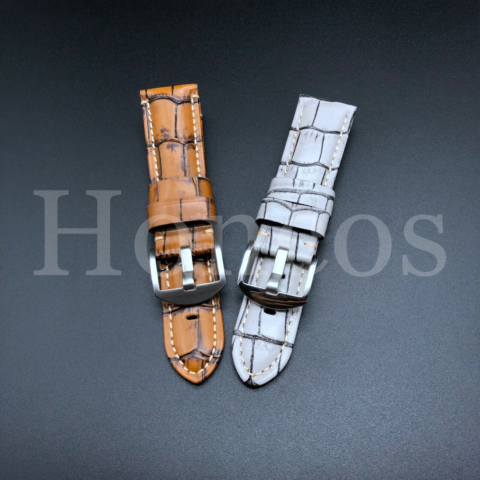 22MM STRAP BAND THUMBNAIL TANG BUCKLE SCREW FITS FOR PANERAI BRUSH316L STAINLESS