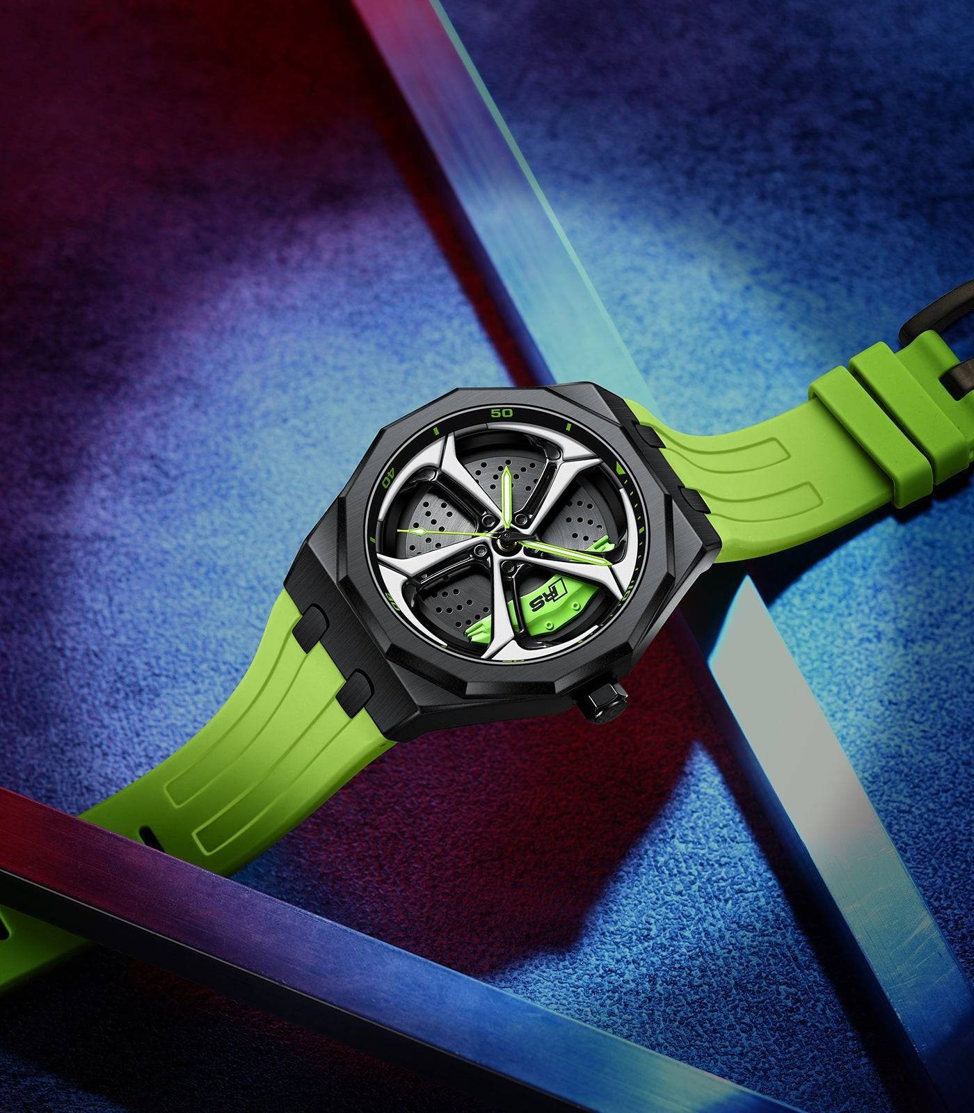 Babusar Quattro RS5 Special Edition – Spinning – Car Rim Watch