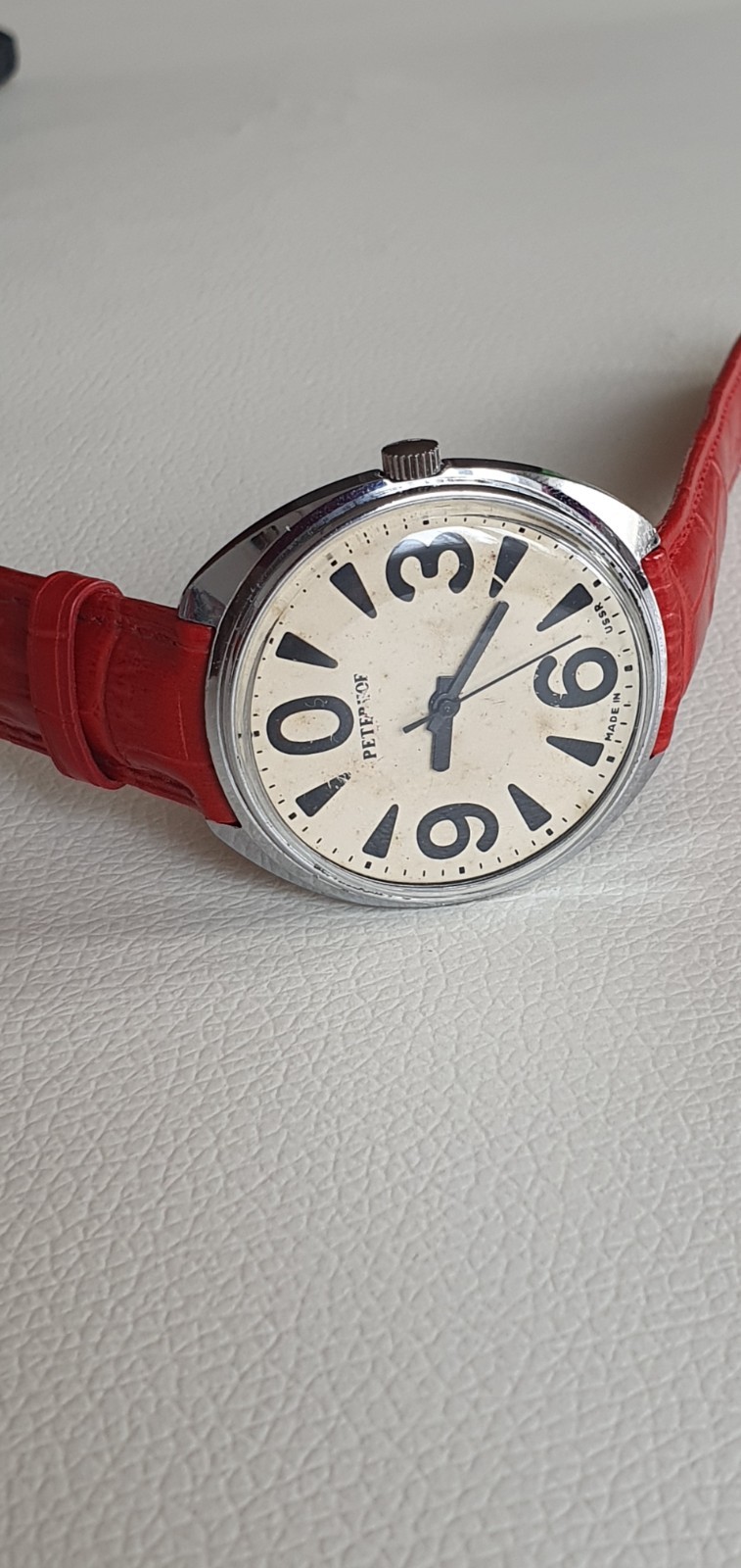 Very Rare Serviced RAKETA BIG ZERO PETERHOF 2609.HA USSR Made Watch
