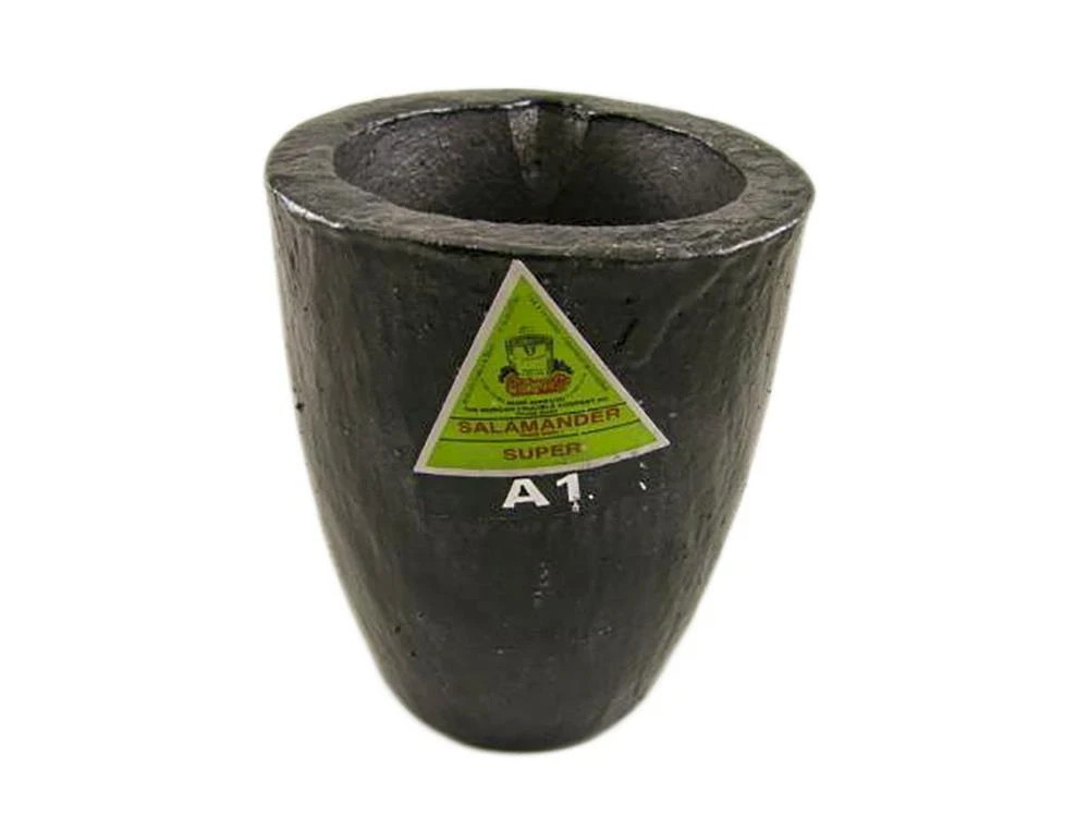 Salamander Crucible Graphite Melting Crucible A0.5, A1, A2, A3, A4, A10 Morgan