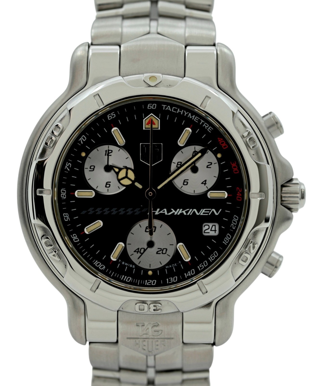 Tag Heuer 41mm Men’s 6000 Series SS Limited Edition Hakkinen Watch! Ref: CH1114!