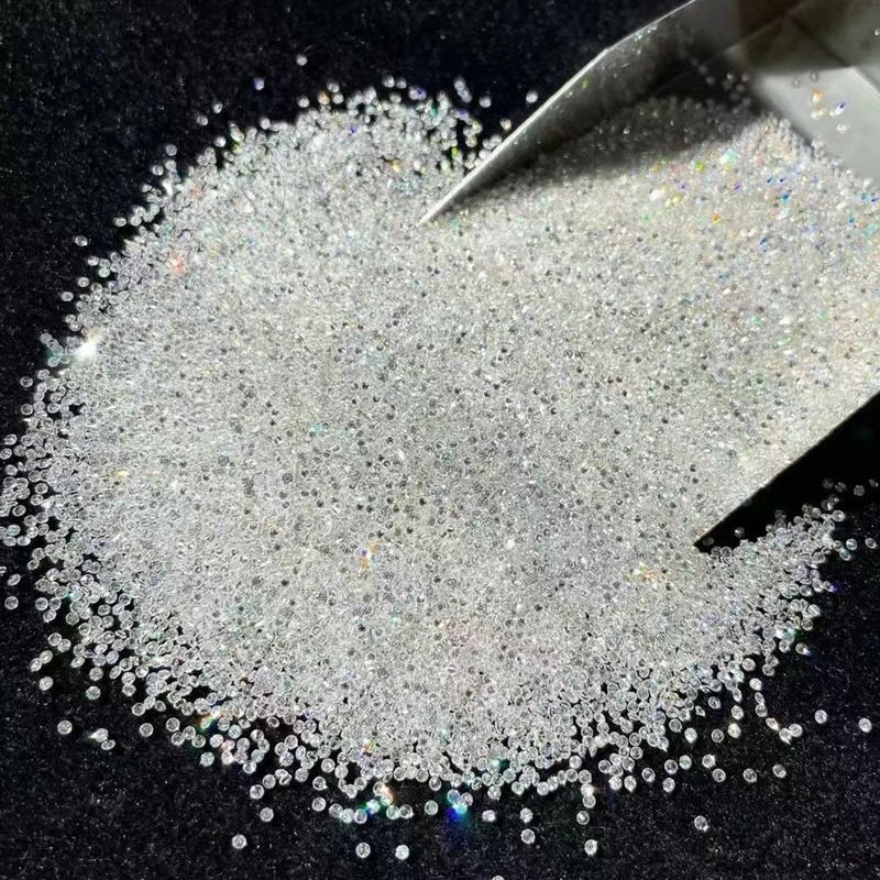 4.00 MM Loose Lab Grown CVD Diamond 4PCS Round EF Color, IF CLARITY Certified