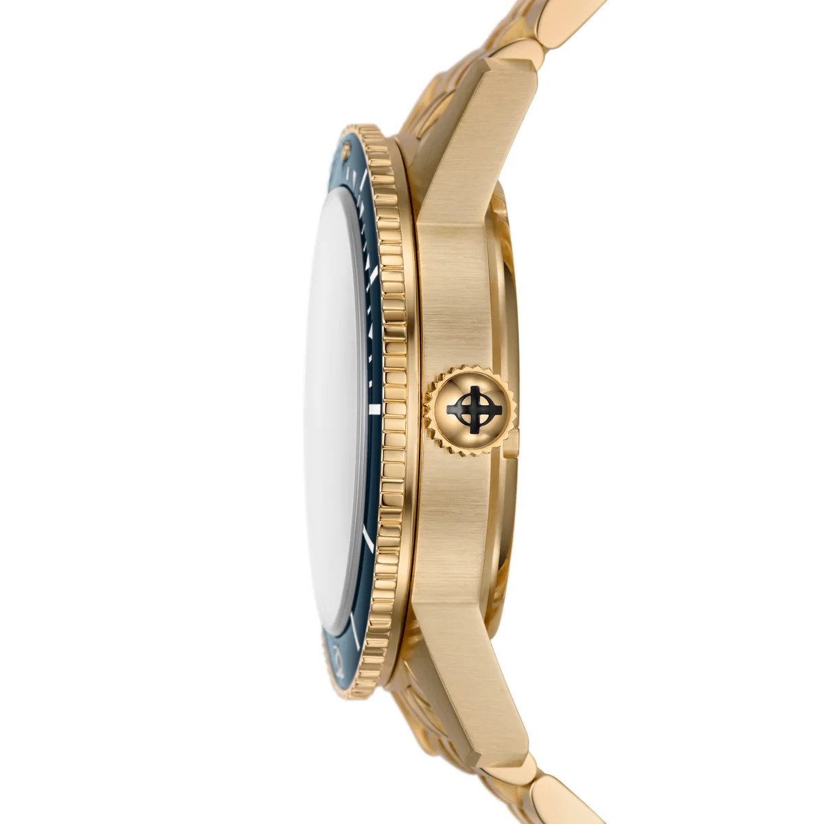 New Zodiac Super Sea Wolf Compression ZO9308 18K Gold Plated Limited Edition