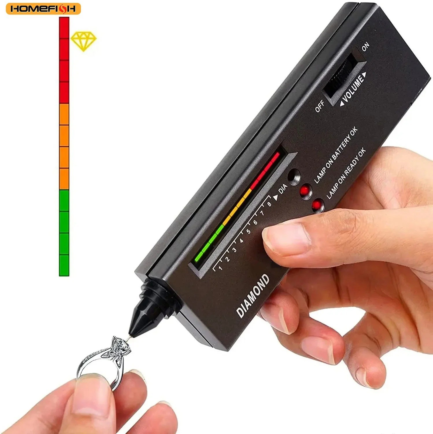 High Accuracy Gold Silver Test Kit Diamond Tester Precious Metal Testing KitView