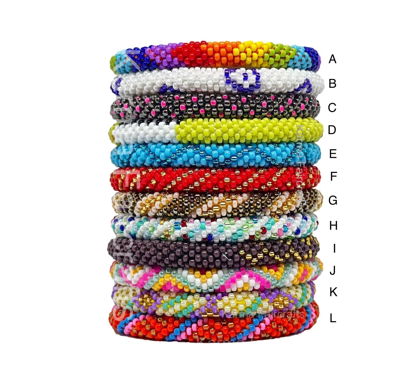 Nepal Beaded Bracelet Colorful Seed Beads Bracelets Hand Crocheted Buy2get1free