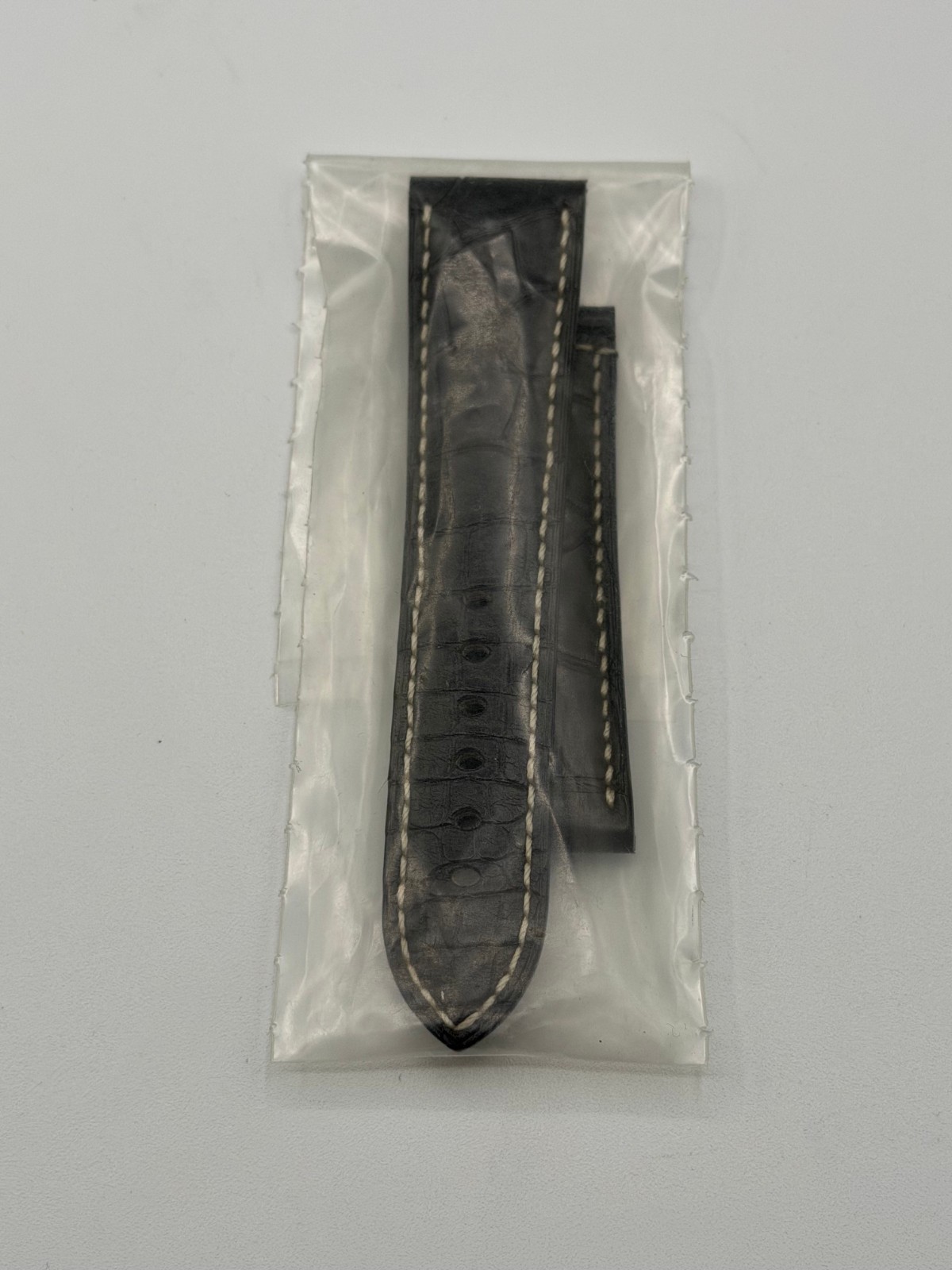 Breguet Type XX Alligator Strap Watch Strap Dark Brown 23/20mm