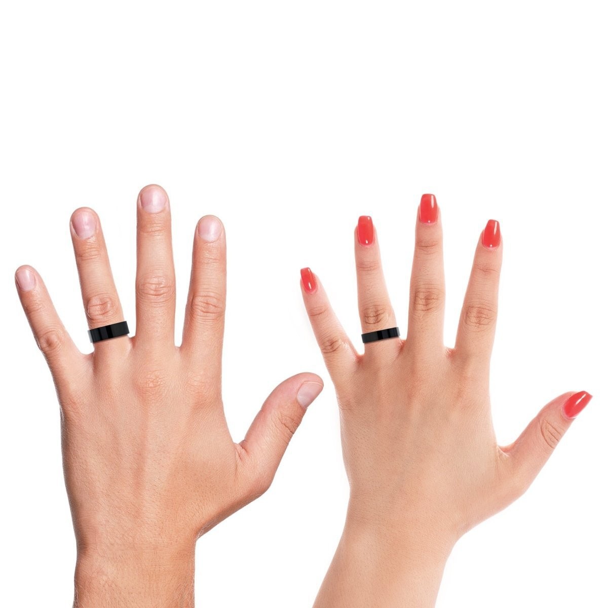MANOLIS | Tungsten Wenge Wood Inlay Ring