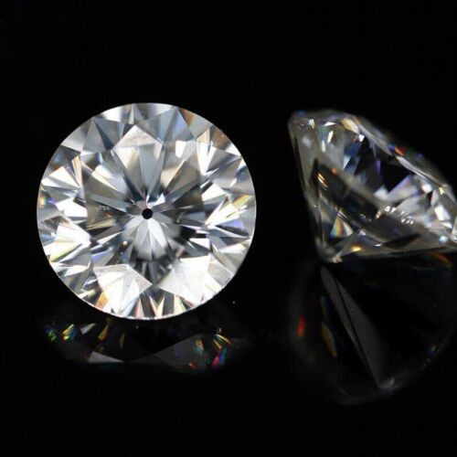 CERTIFIED 5.20 Ct Natural Gray round Diamond LOOSE VVS1/ 11.5 mm