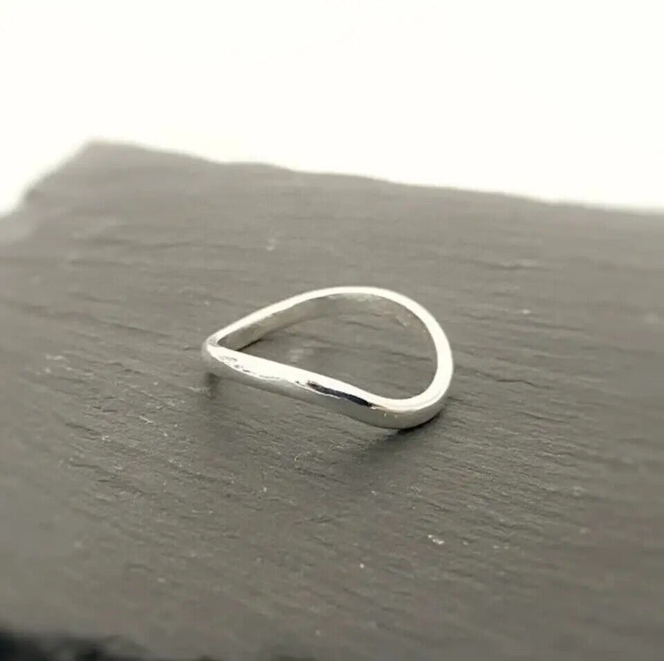 Thumb Band Ring 925 Sterling Silver Handmade Women Jewelry Ring All Size SR322