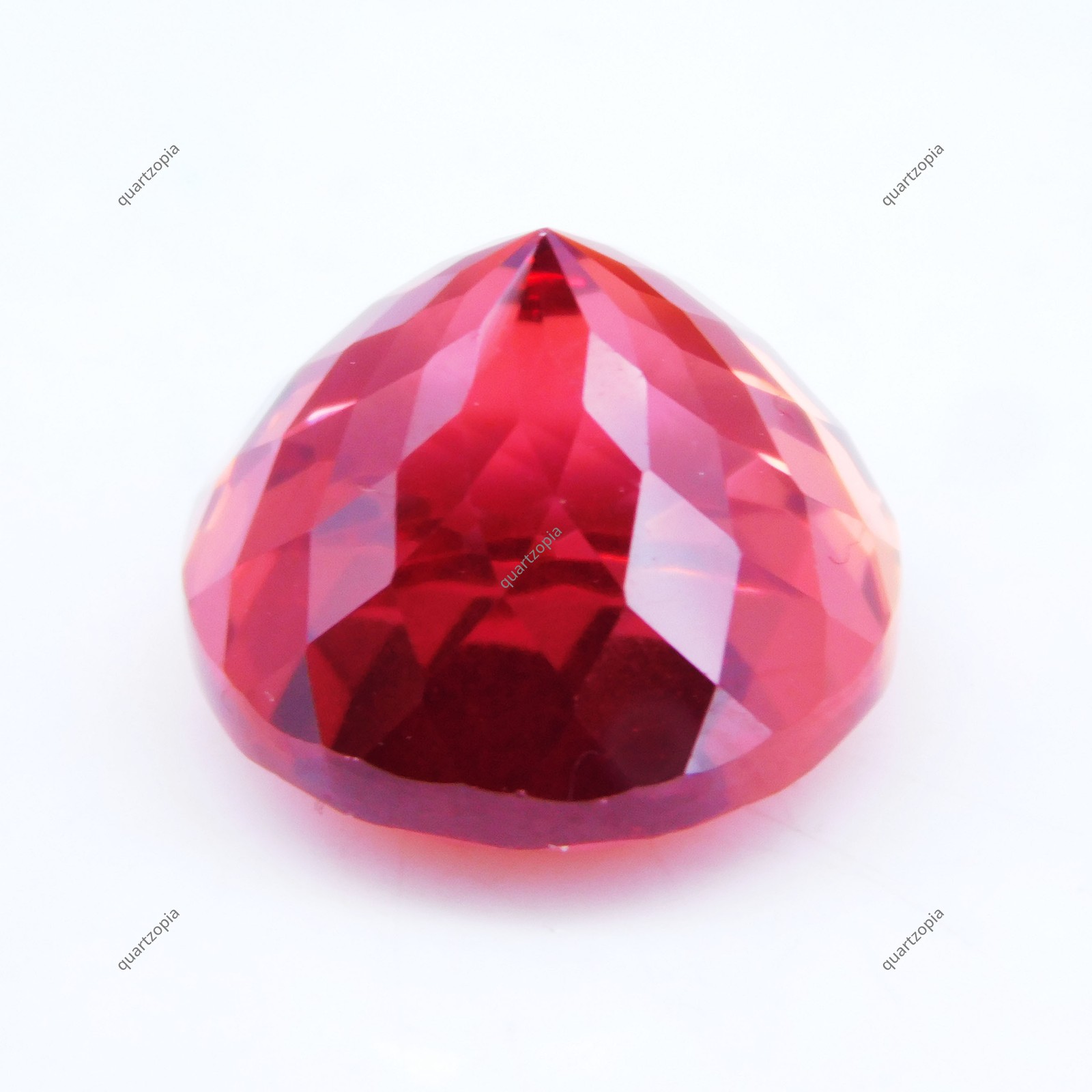 19.80 Ct Natural Padparadscha Sapphire Round Cut Certified Loose Gemstone