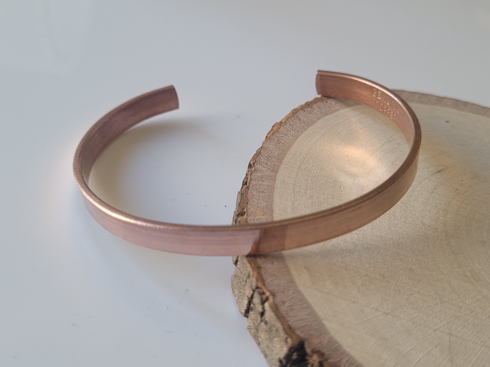Pure Genuine Raw Copper Cuff Bracelet Blanks Wide Hammered & Plain DIY Cuff
