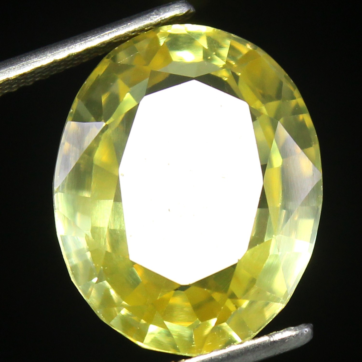 Natural 14.40 Ct Certified Ceylon Yellow Sapphire 16×12 MM Oval Loose Gemstone