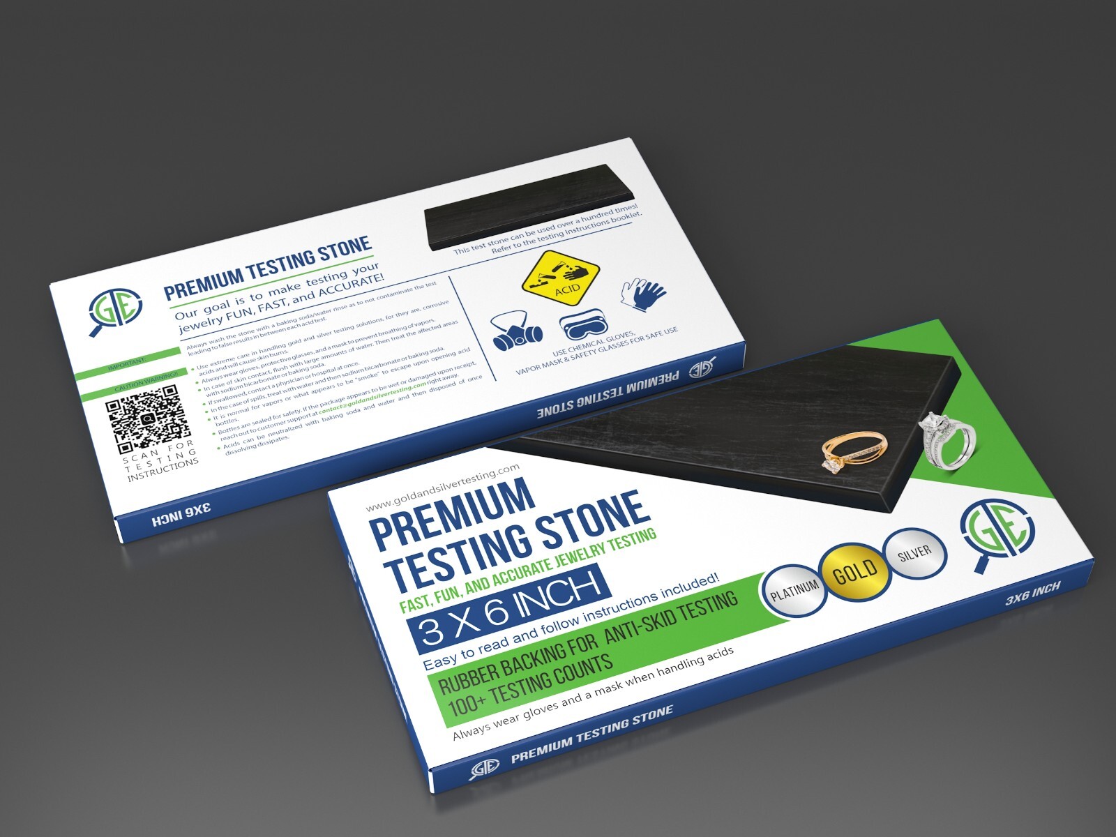 Gold Silver Platinum Testing Kit – Test 9K 10K 12K 14k 18K 22K 999 925 Sterling