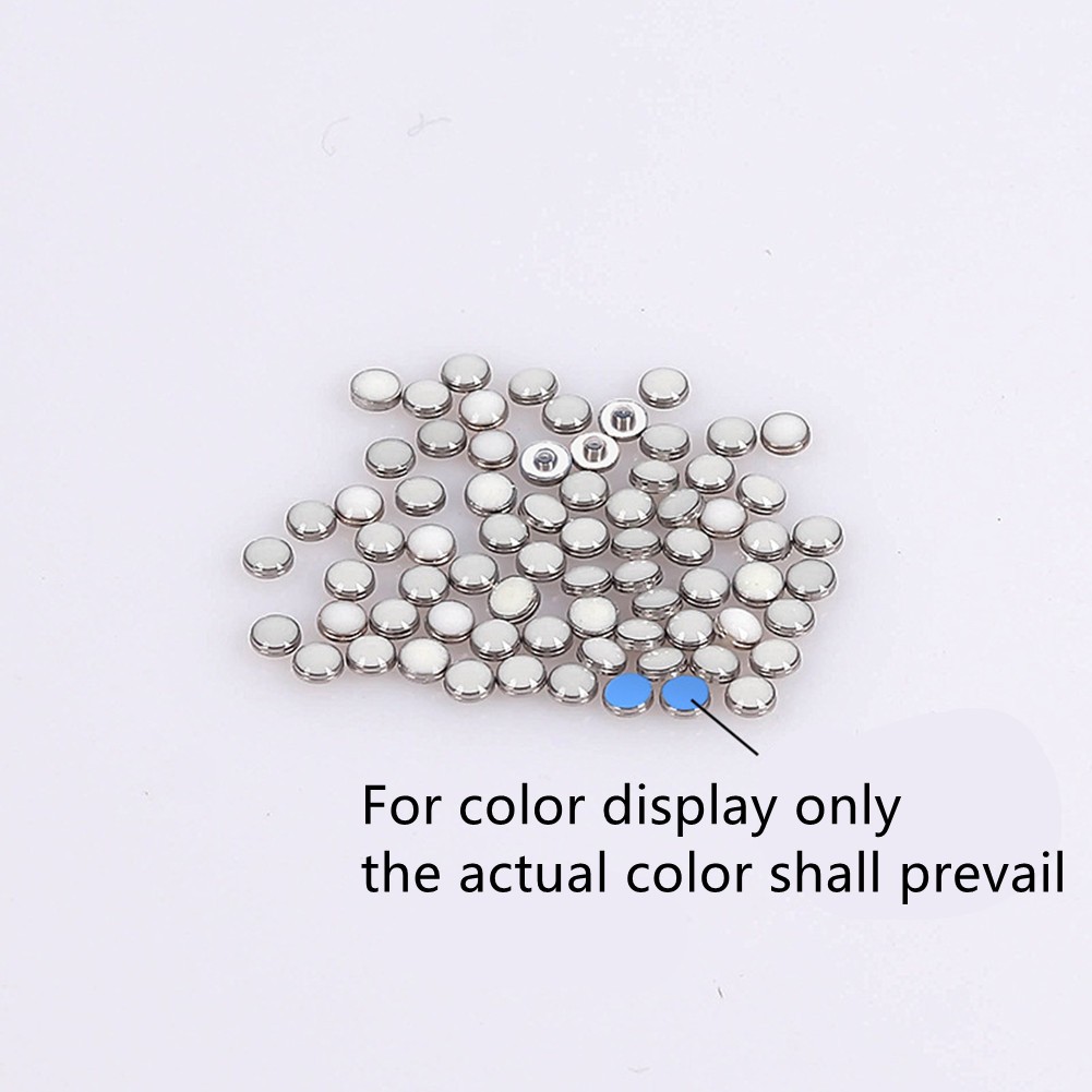 10* 2mm Pearl luminous green blue pip bezel insert Dot Silver gold watch Reapir