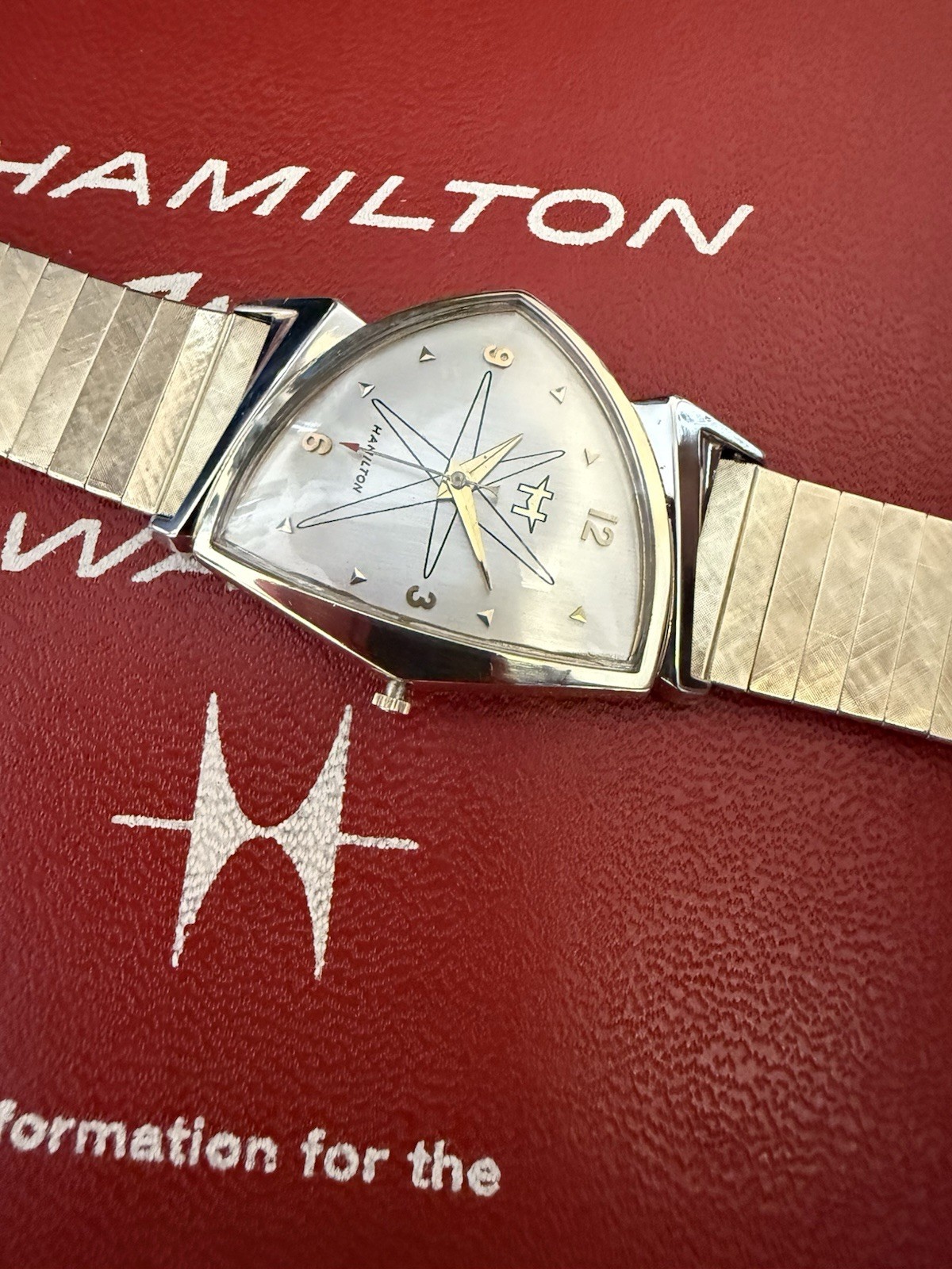 1960’s Hamilton Electric Watch PACER-Refurbished 505 NEW CONTACT-1 YEAR WARRANTY