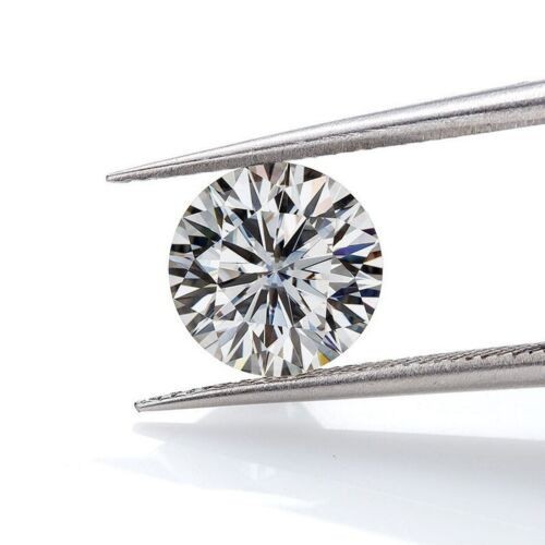 CERTIFIED 5.20 Ct Natural Gray round Diamond LOOSE VVS1/ 11.5 mm