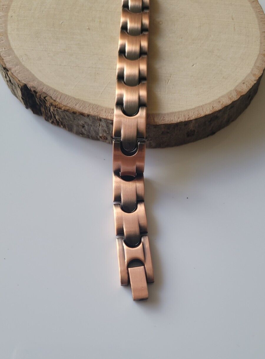 Copper Magnetic Link Bracelet Copper Arthritis Pain Therapy Bracelet Stylish III