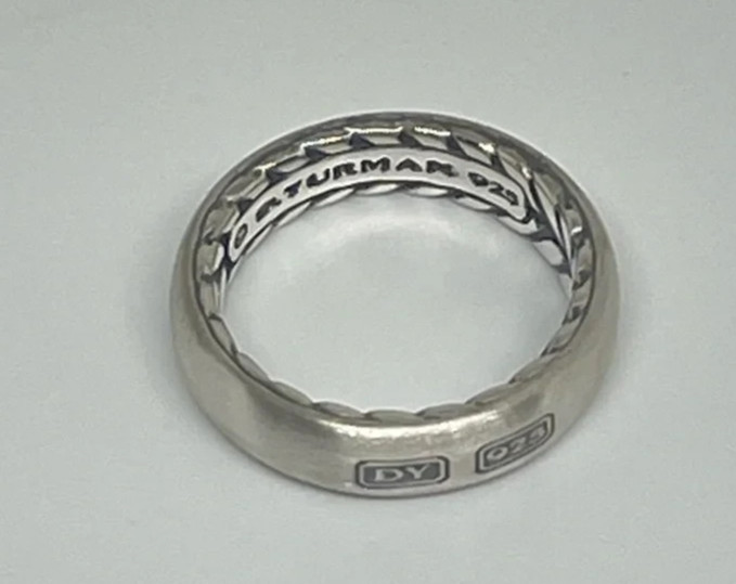 David Yurman Men’s Sterling Silver Ring 9.5