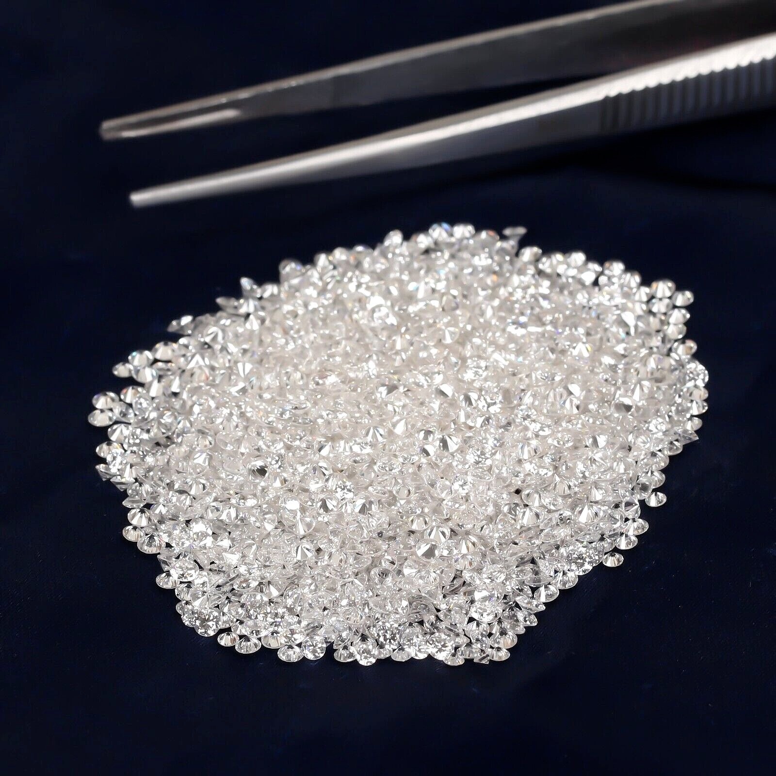 Loose 2.00 MM GRA 30 Pcs Moissanite Stones D Clarity – VVS1 Loose Certified