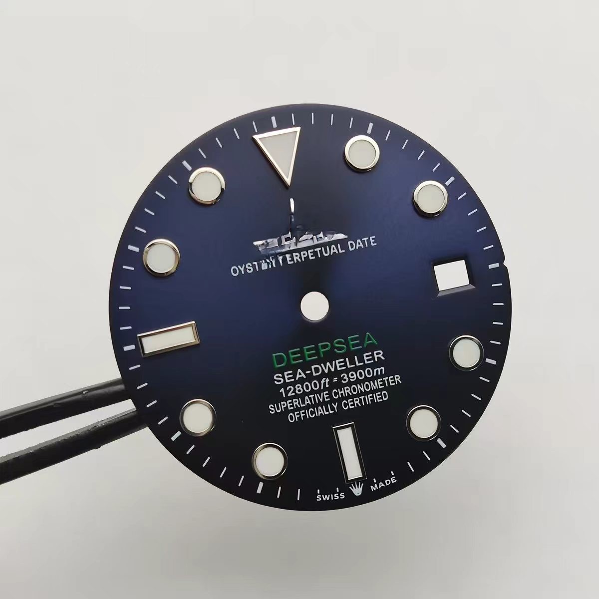 DIY Watch Dial Hands 28.5mm for For R DEEPSEA 2824 STP1-11 Movement Watch Face