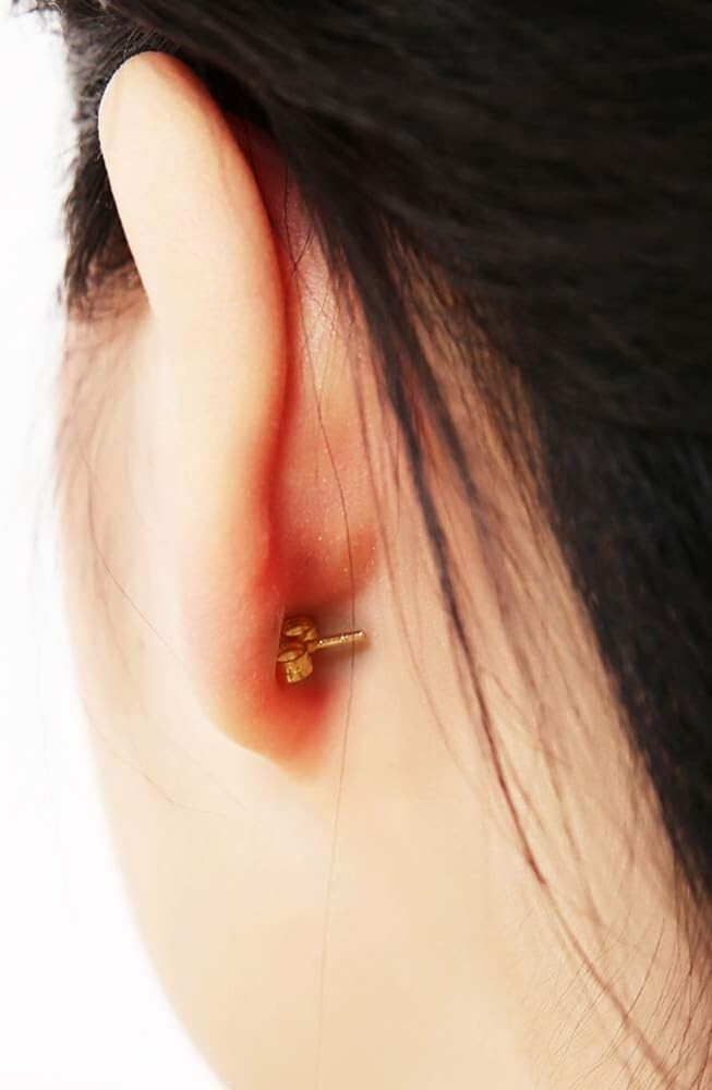 2 Pairs 14K Gold Earring Backs Replacement Ear Locking for Stud Earrings
