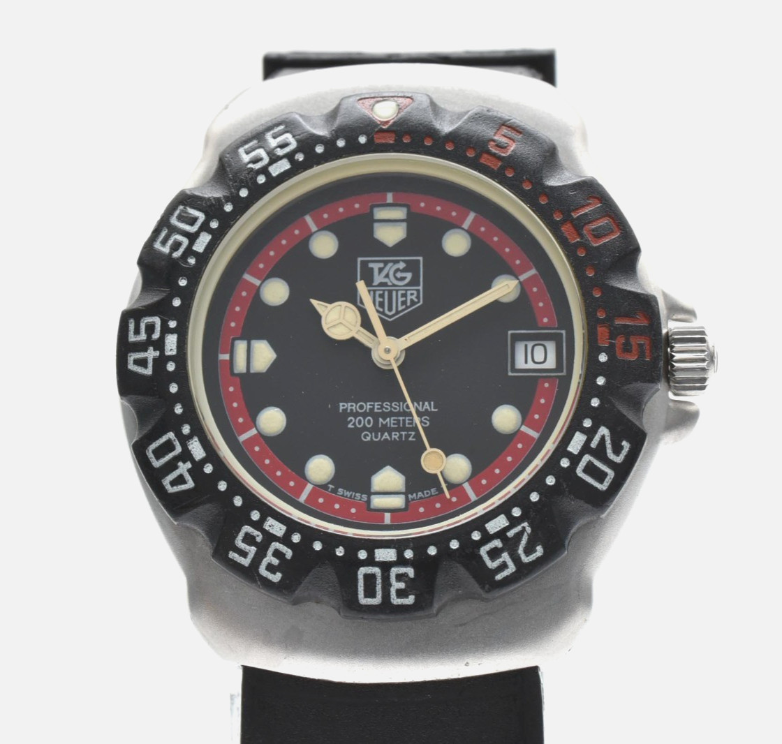 [ EXC+5 ] TAG Heuer Formula 1 Professional 200m 374.513 Quartz Black Boy’s watch