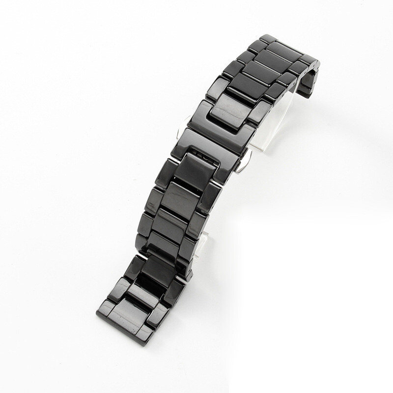 Quality 3 Beads Ceramic Watch Band Strap Waterproof Bracelets 14 16 18 20 22mm