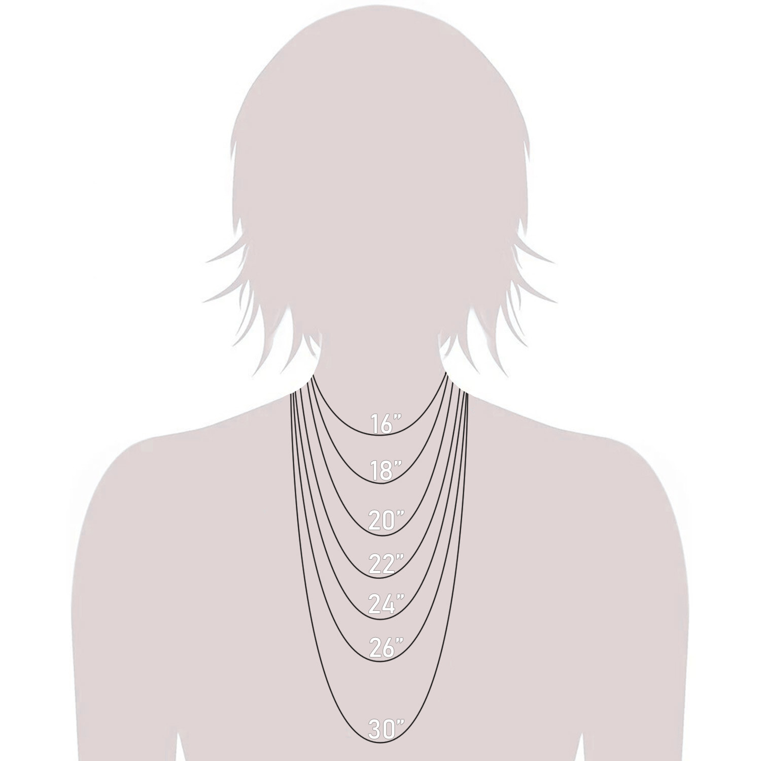 Solid 14K Rose Gold Box Chain Necklace, 16″ 18″ 20″ 24″ Inch, 0.5mm 0.6mm 0.8mm