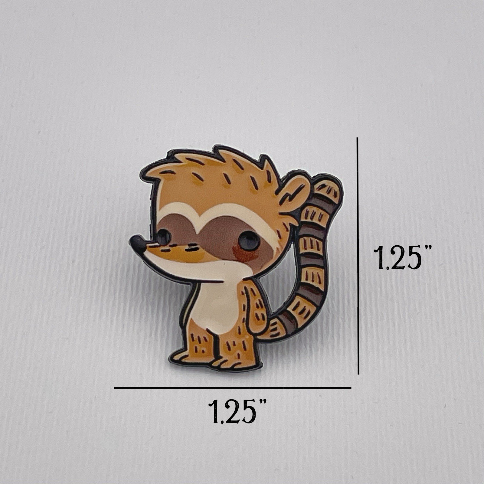 Regular Show Enamel Pin Rigby