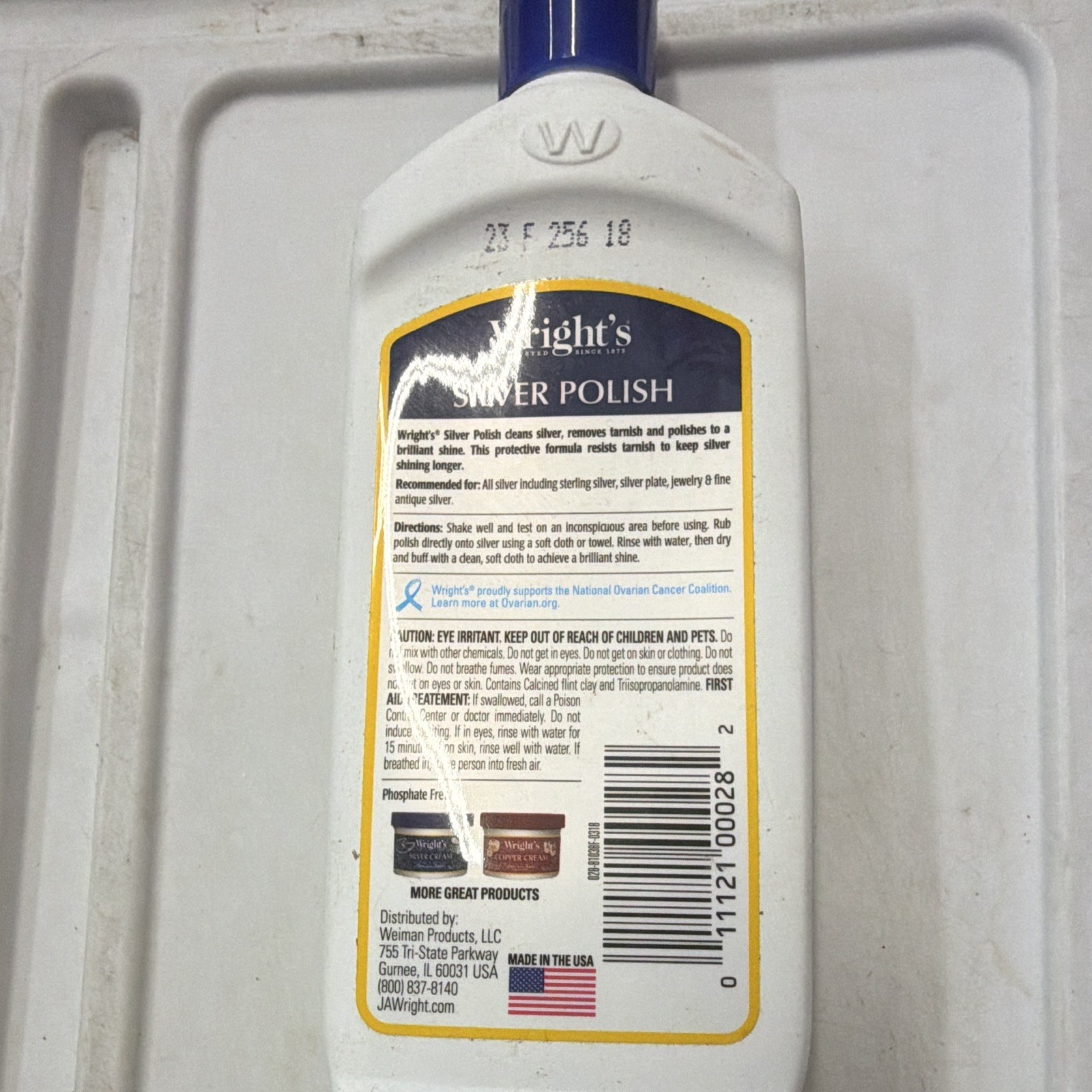 Wright’s Silver Polish Liquid for Silver, Tarnish Resistant, 7 fl oz (207 mL)