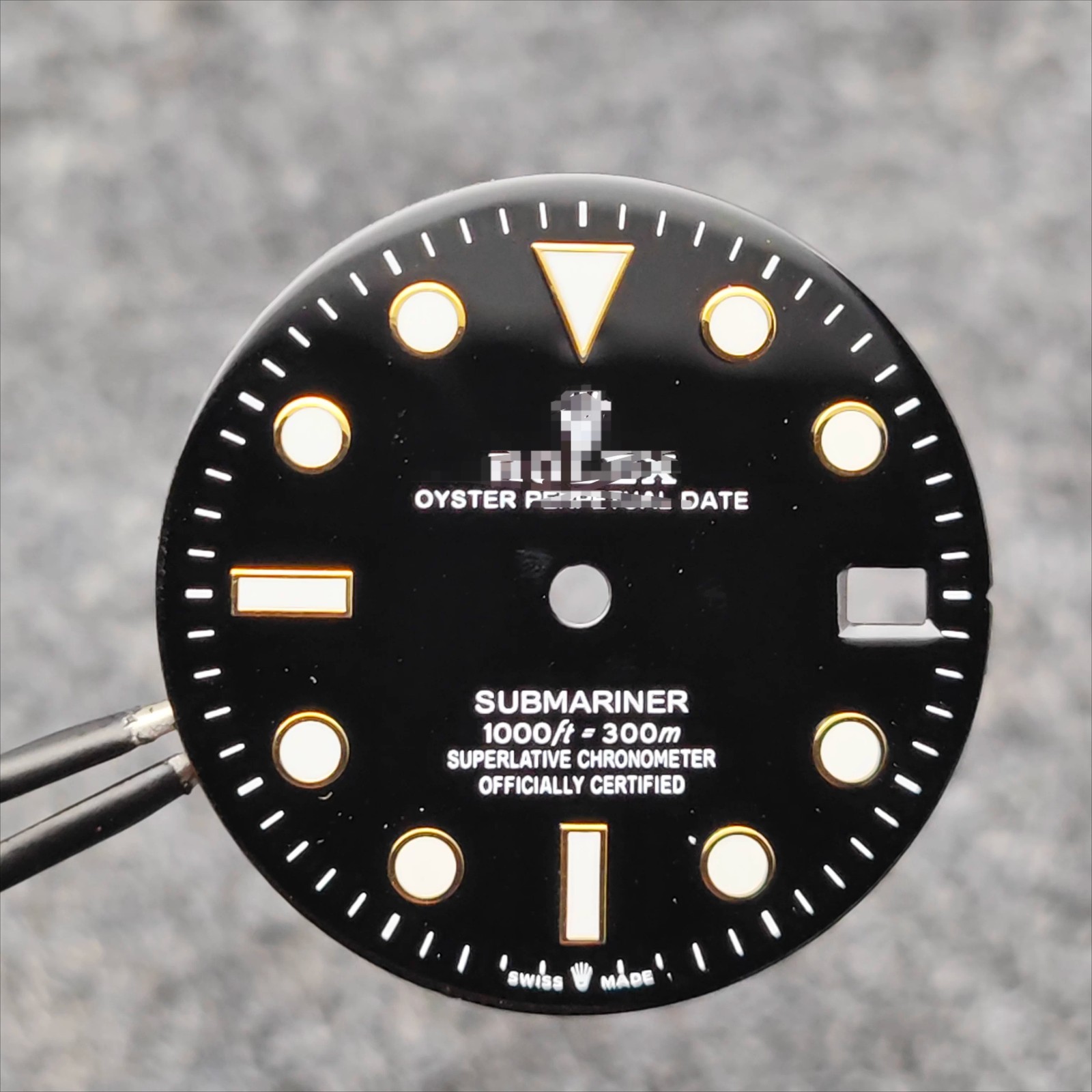 Luminous literal 28.5mm dial suitable for Rolex Submariner NH35 movement