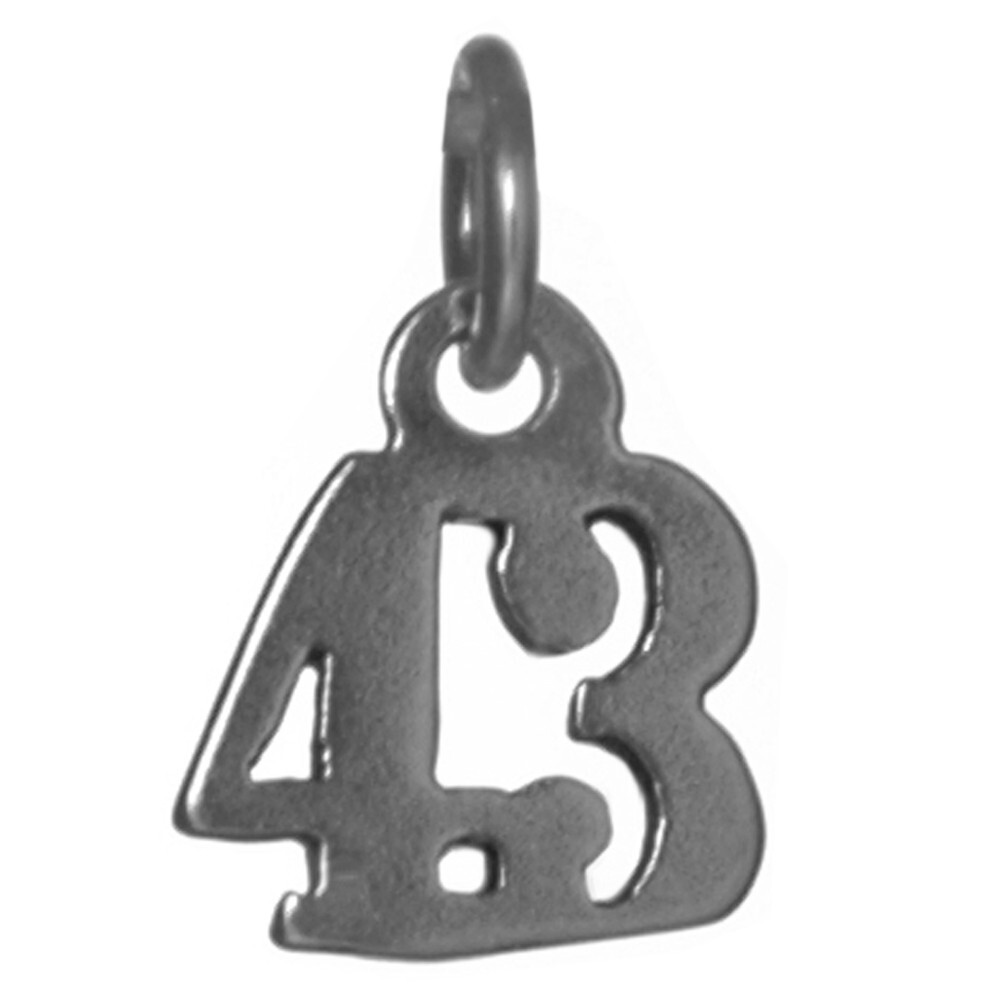 Ster Number Numeral Pendants #’s 30-49, Style #402