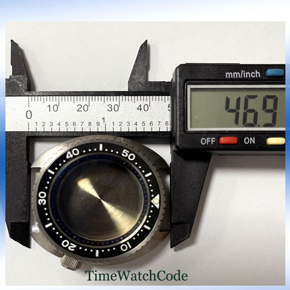 Titanium Watch Case Fit For NH35 NH36 20ATM 200M AR Coating Sapphire Crystal