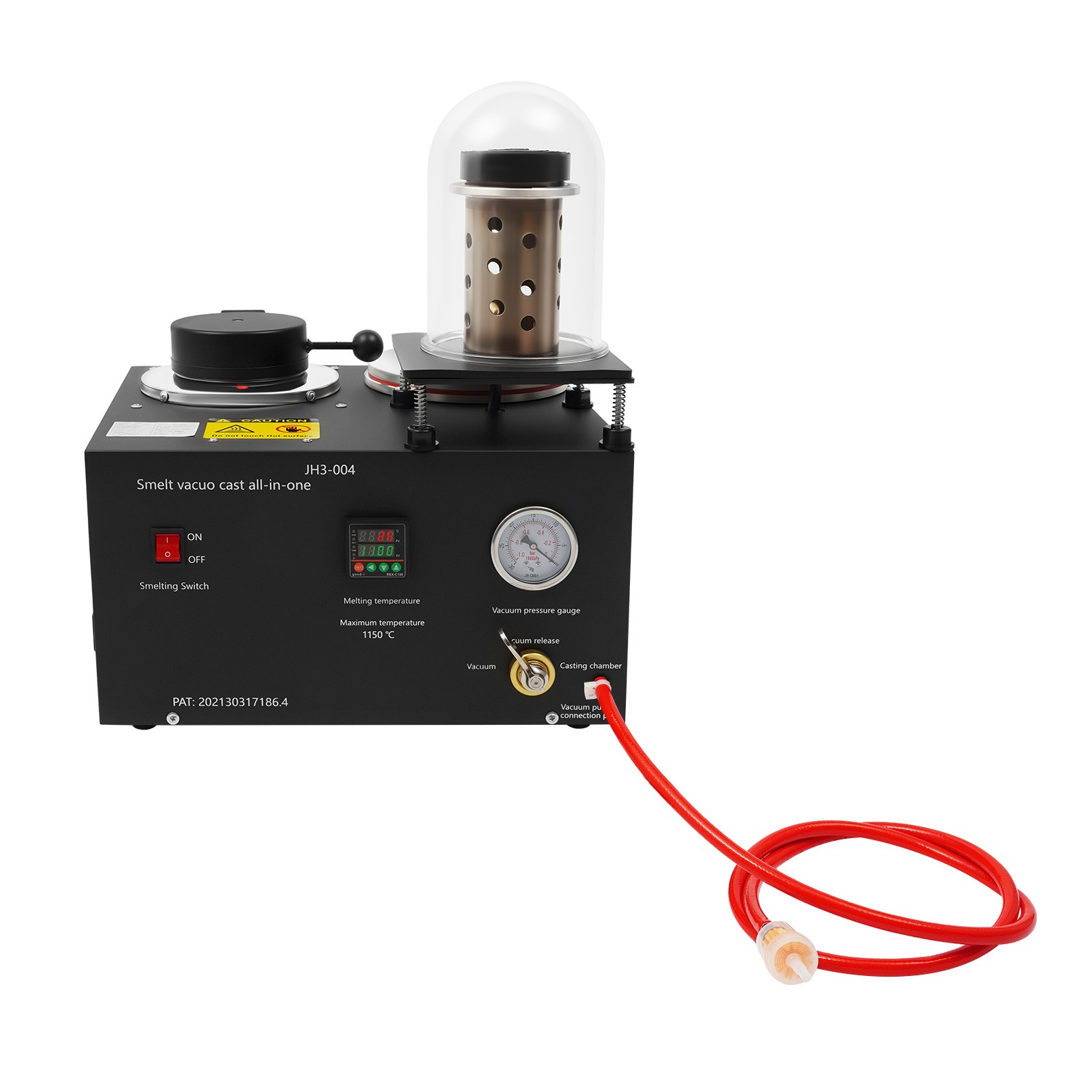 Jewelry Vacuum Casting Machine Jewelry Lost Wax Cast Combination Melter 2102℉