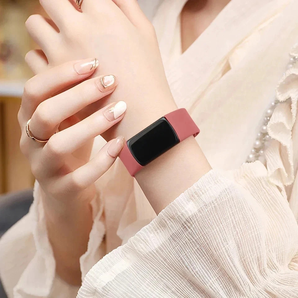 Smartwatch Band for Fitbit Charge 5 6 Strap Adjustable Watchband for Fitbit