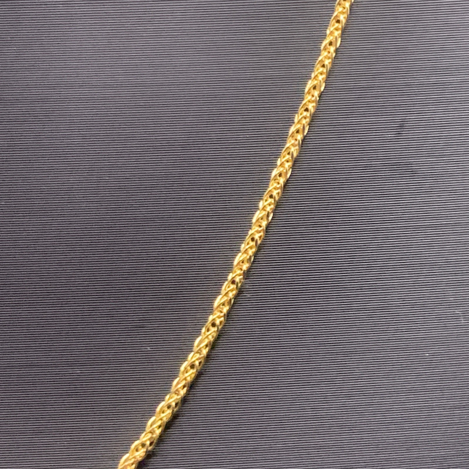 10k Yellow Gold Singapore 18” 1.8mm