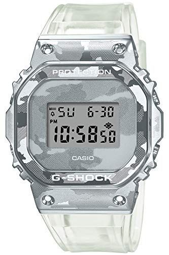New Casio Wristwatch G Shock Skeleton Camouflage Series GM 5600SCM 1JF Men s
