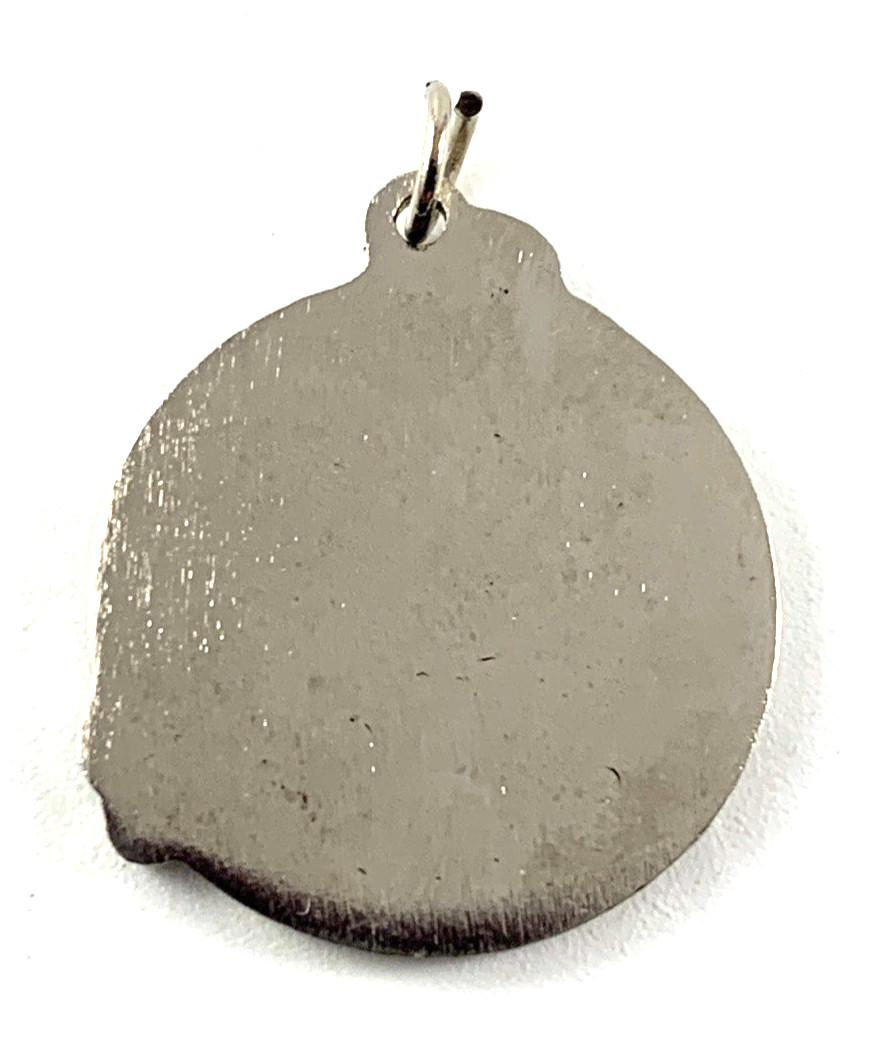 Philippine Islands Charm | Silver Plate | Light Blue Enamel | 7/8″ | New