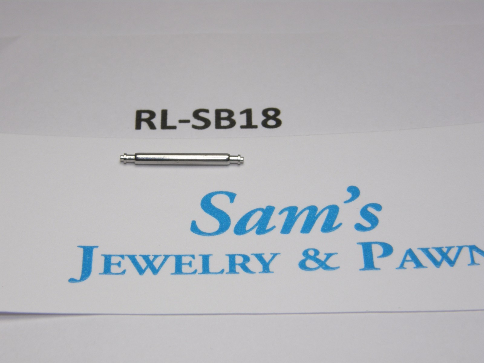 Swiss Made 16mm Spring Bar Pin for Men Rolex Tri-Fold Clasp-Buckle P#(1)RL-SB18