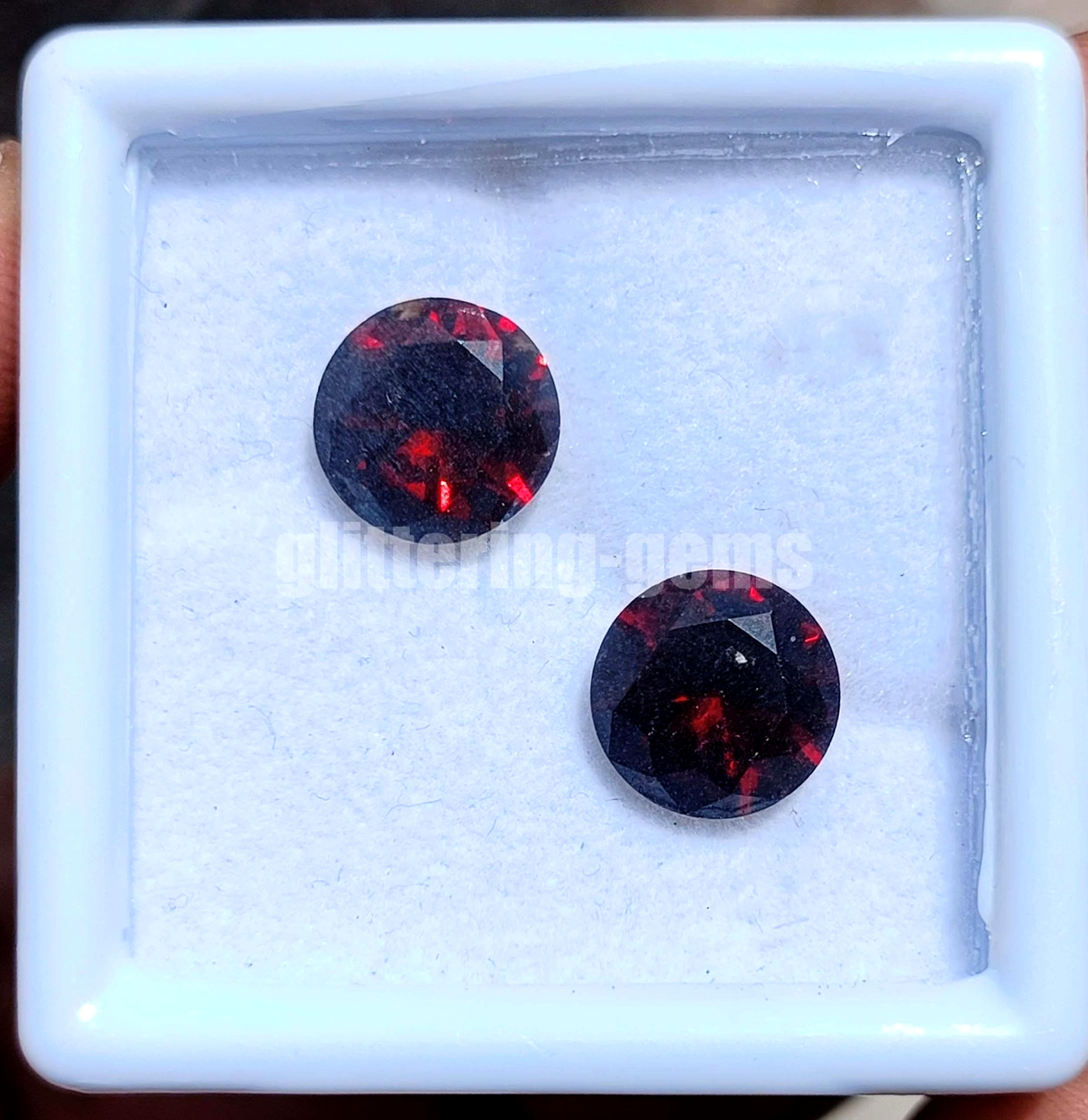 9 CT Natural Red Ruby Round Shape Pair 10x6mm IGL Certified Loose Gemstone 6JHK