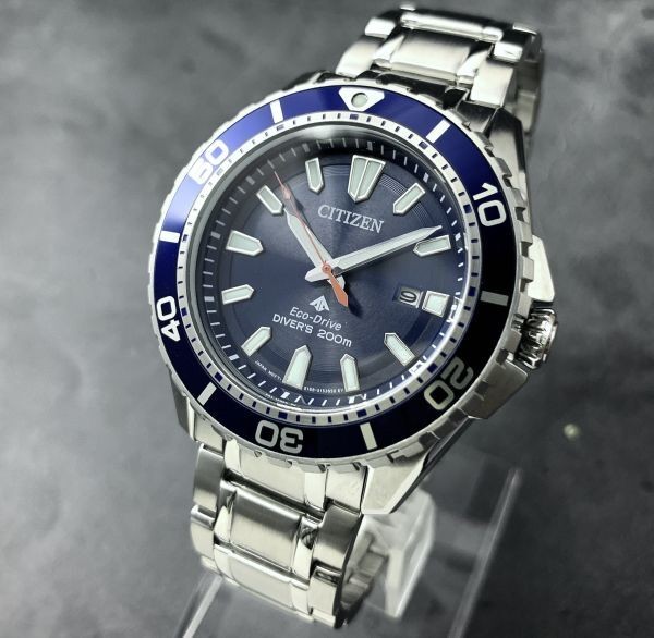 Regular 76 000 yen New CITIZEN Promaster BN0191 55L Eco Drive Diver’s 200m Water