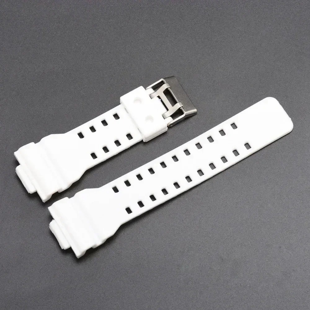 16mm Fits CASIO 100/110/120/140/200/400/700 800 G-Shock Made In Korea Watch Band