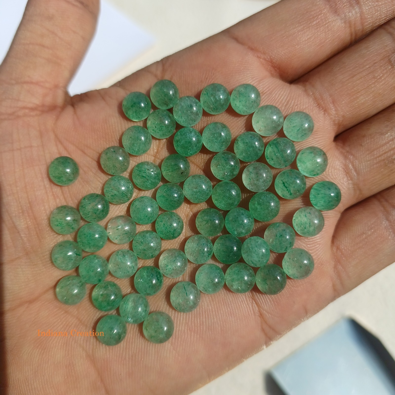 Natural Green Aventurine Round Cabochon 5mm To 25mm Loose Gemstone