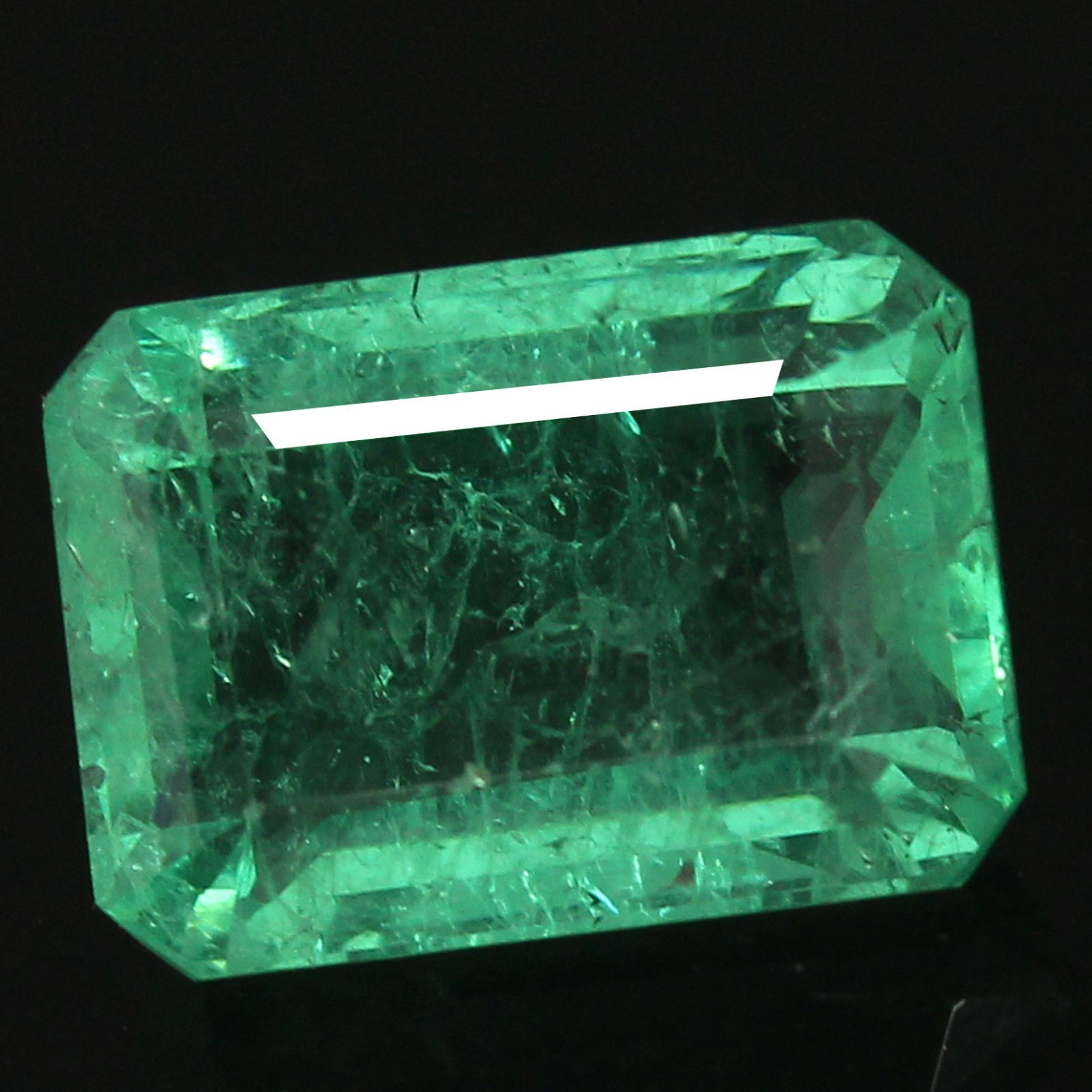 Natural Certified MUZO Colombian Emerald 7×9 MM Emerald Cut Stunning Gemstones