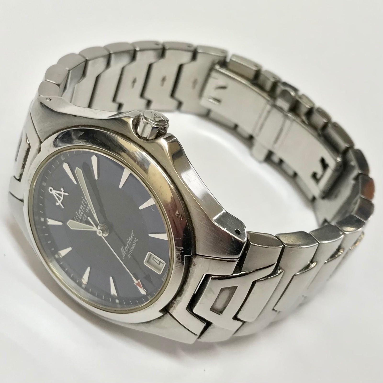 ATLANTIC 8075 Mariner Automatic Mens Watch 37mm AUTOMATIC Bracelet