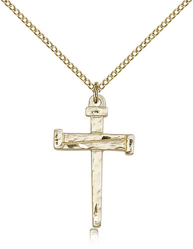 Gold Filled Cross Necklace For Women On 18 Chain – 30 Day Money Back Guarantee